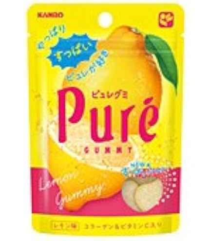 Amazon.com : Kanro Pure Gummy Series (Lemon, Pack of 6) : Grocery